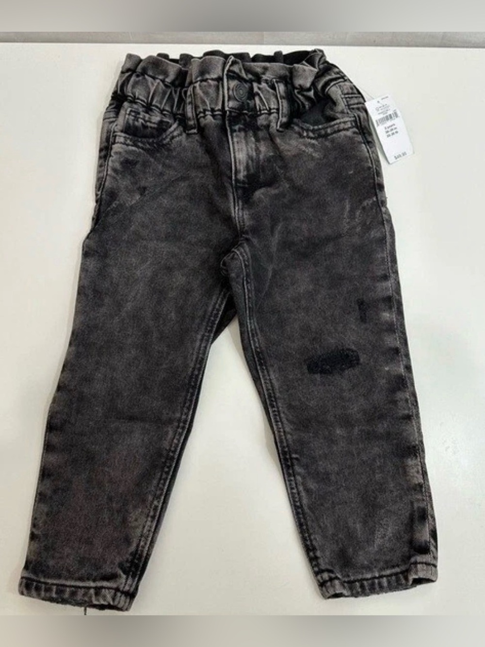 GAP Baby Just Like Mom Black
Washed Elastic Waist Denim 2T
